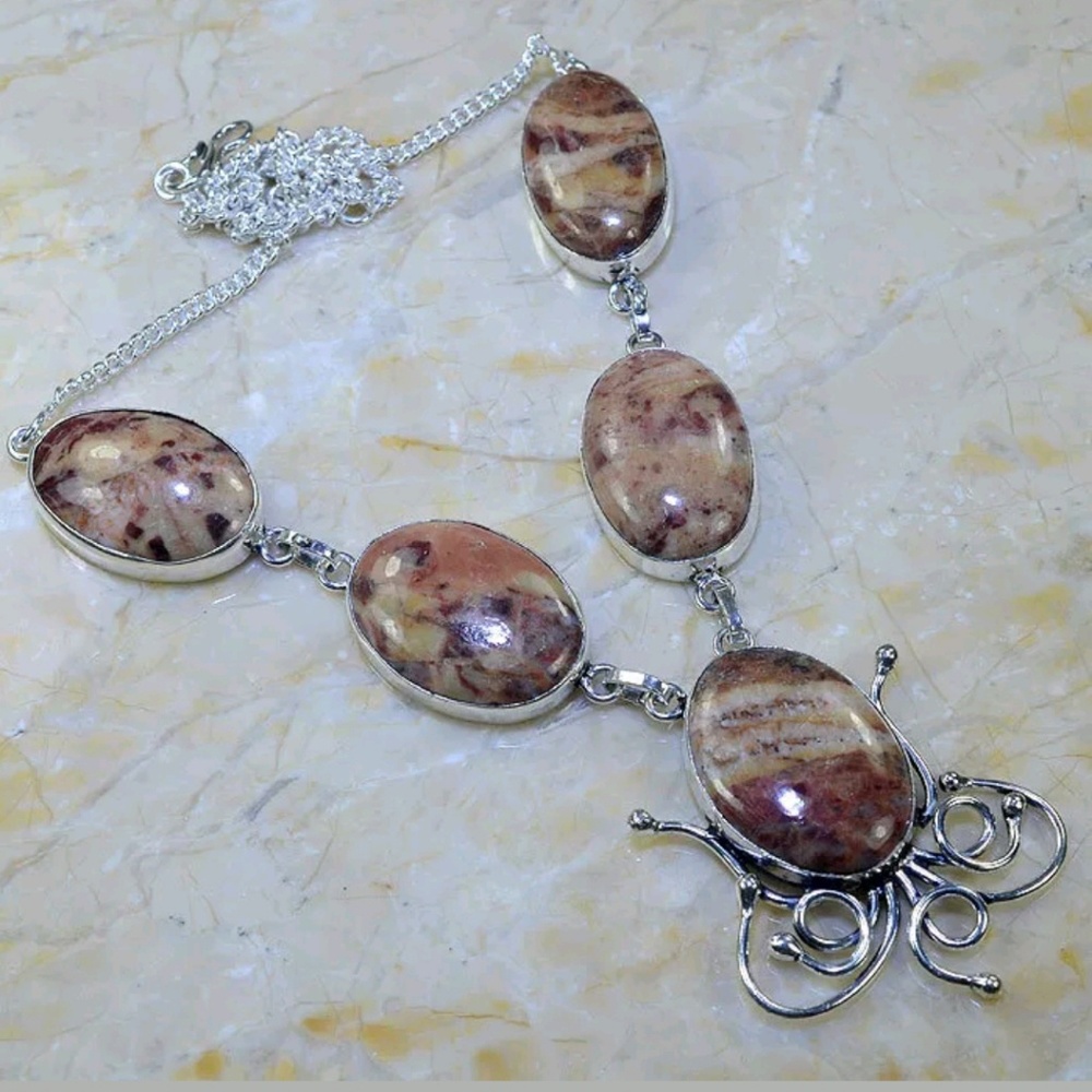 Cobra Jasper necklace